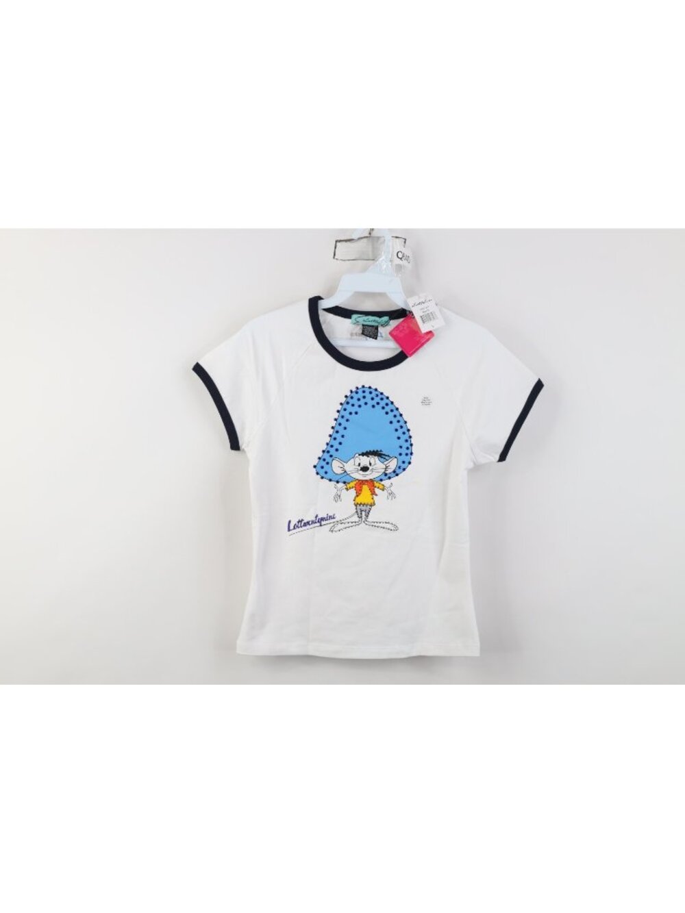 Deadstock Vtg Y2K Lot 29 Womens L Looney Tunes Speedy Gonzales Cropped T-Shirt